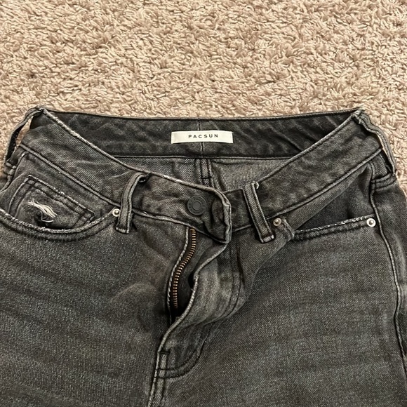 Gray pacsun mom jeans - Picture 3 of 4